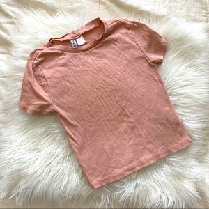 H&M Pink Basic T-Shirt